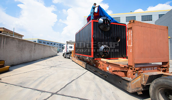 電纜廠6噸SZS系列冷凝式燃?xì)忮仩t項(xiàng)目